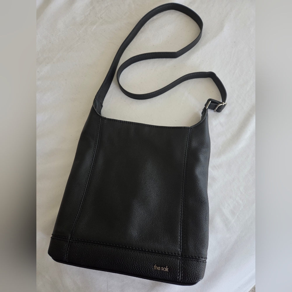 The Sak Women's De Young Small Leather Crossbody Bag